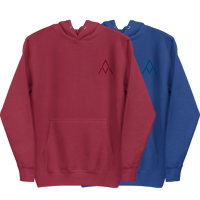 Image of Sudadera logo Aveam bordado con capucha unisex