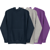 Image of Sudadera logo Aveam bordado con capucha unisex