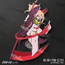 Image 2 of Oni Waifu Pins