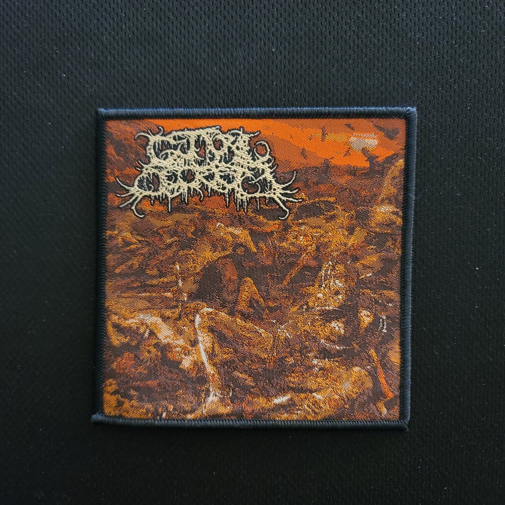 Guttural Secrete "Reek of Pubescent Despoilment" Official Woven Patch