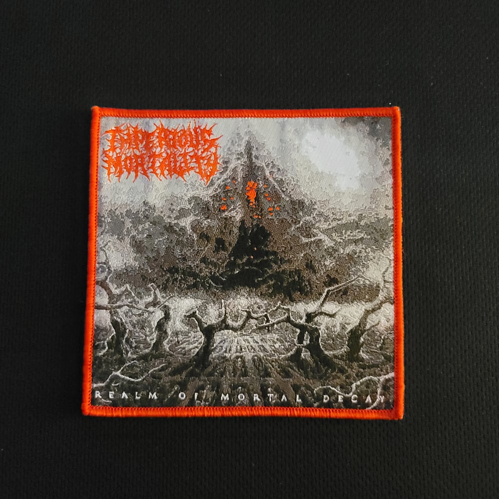 Imperious Mortality " Realm of Mortal Decay" Official Woven Patch