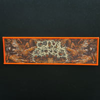 Image 3 of Guttural Secrete "Reek Of Pubescent Despoilment" Official Woven  Strip Patch