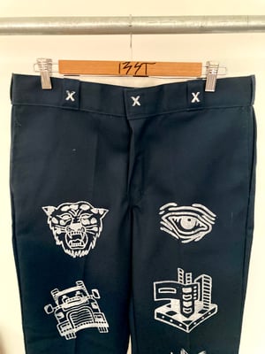 13ST x Dickies 874 Handprinted pants no.8