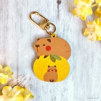 Image 1 of capy yuzu charm