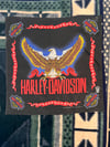 Vintage Harley Davidson Eagle Bandana