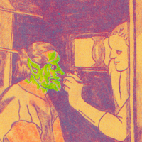 Image 2 of man becoming goblin at sunrise (print)