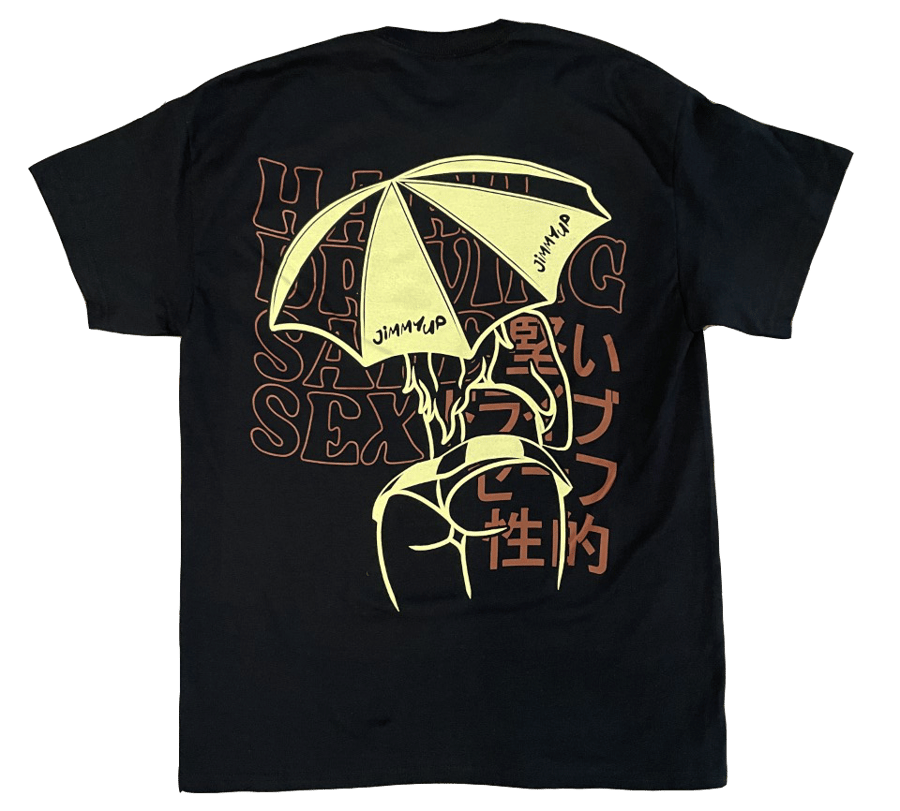 Image of Umbrella Girl Double Slogan Tee Ver. 3 (Lrg/4x/5x)
