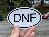 Image 1 of DNF Tourist Bumper Sticker
