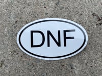 Image 2 of DNF Tourist Bumper Sticker