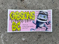 Image 2 of Insane Amphibian Dance Man Bumper Sticker