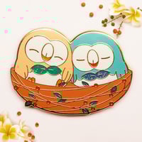 Image 1 of Grass Quill Enamel Pin