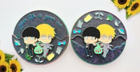 Image 1 of Psycho Spinning Enamel Pin