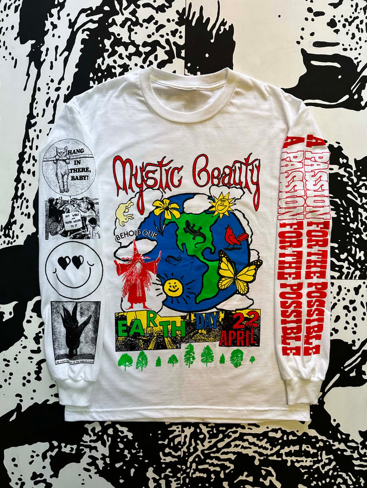 Image of EARTH DAY 2023 (WHITE LONG SLEEVE)