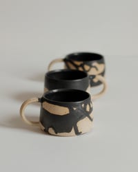 Image 1 of Shallow Cup - Black Wave