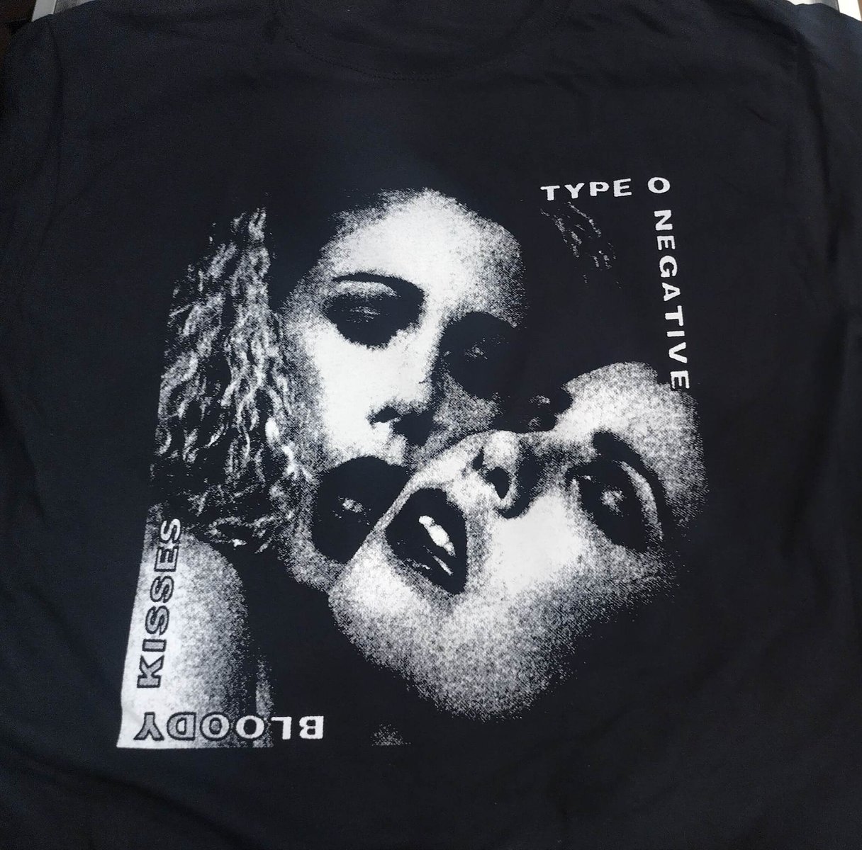 Type O Negative Shirt, Bloody Kisses, Black