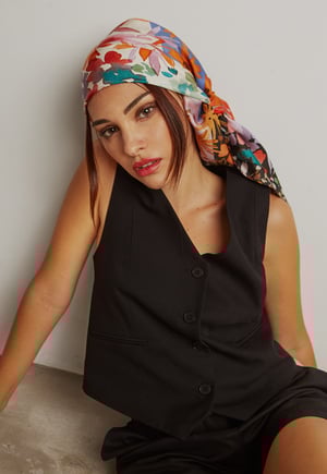 Image of PAÑUELO JARDÍN SILVESTRE.