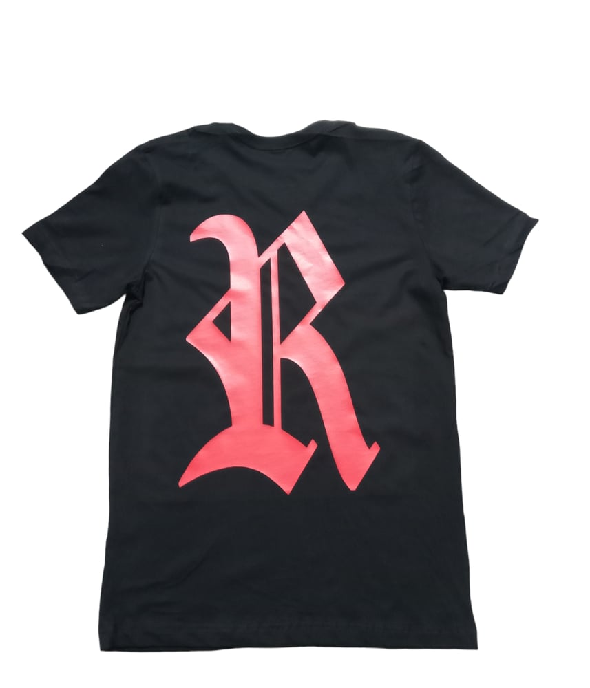 Image of Rebel Outsiders " Black Red " Shirt 