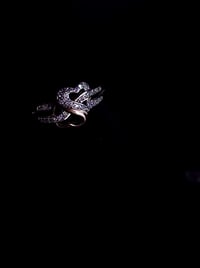 Image 3 of CZ Infinity Gold-Tone Heart 