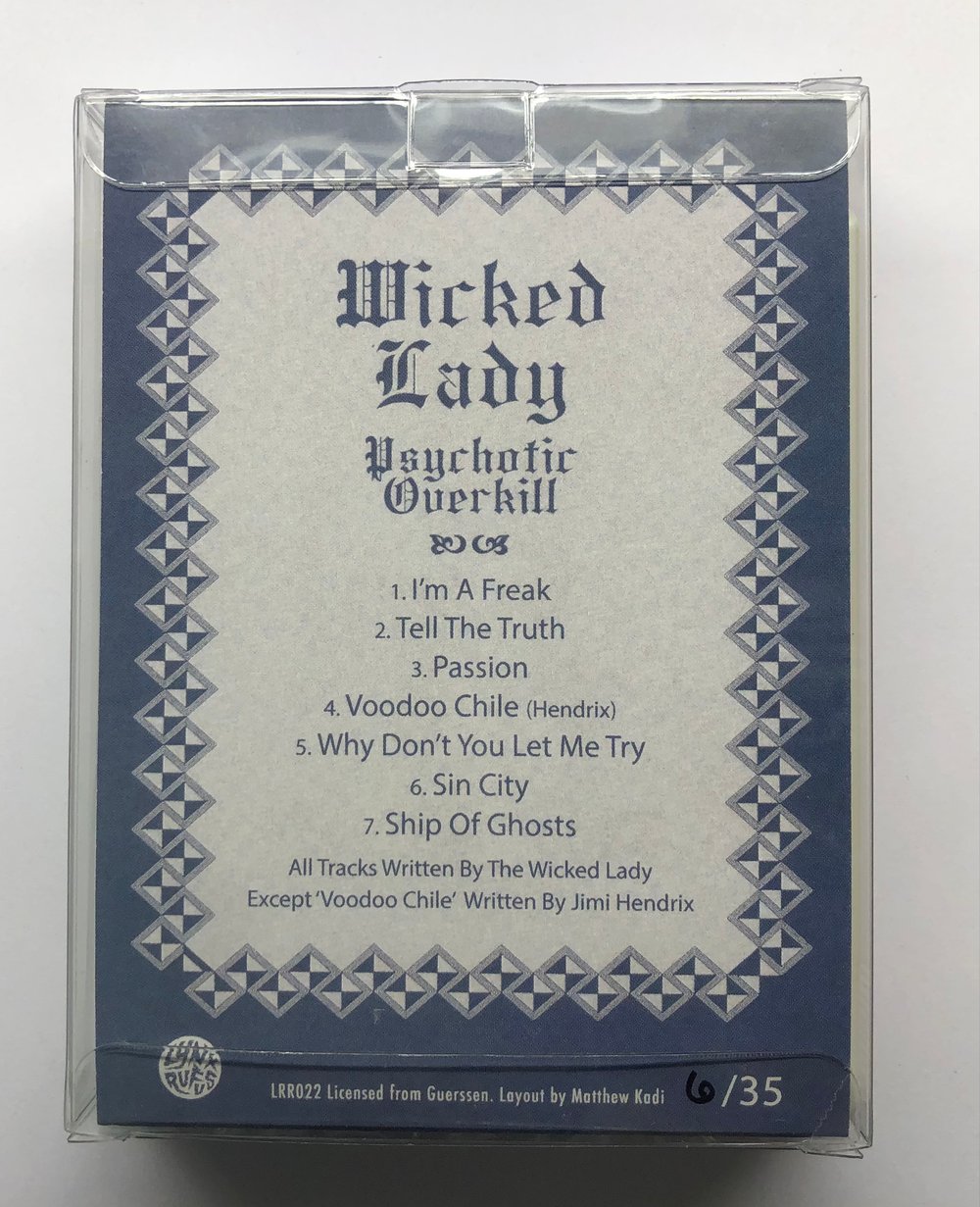 Wicked Lady Psychotic Overkill 8 Track