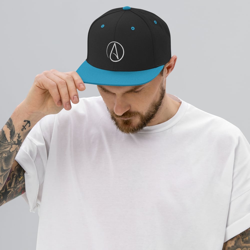 Embroidered Snapback Hat
