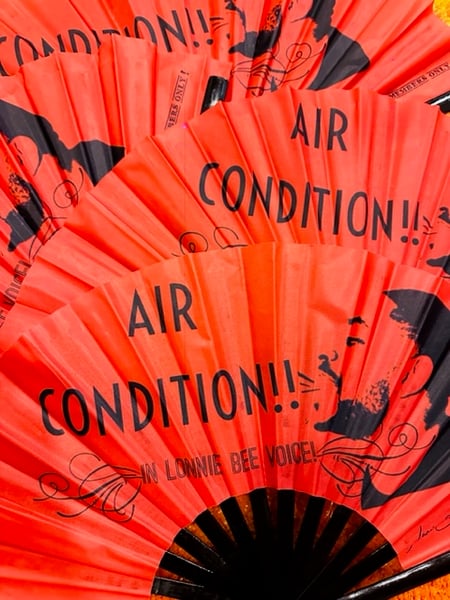 Image of Summer Hot Red Air Condition