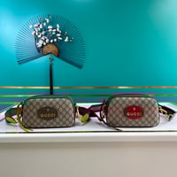 Image 1 of GG canvas camera bag