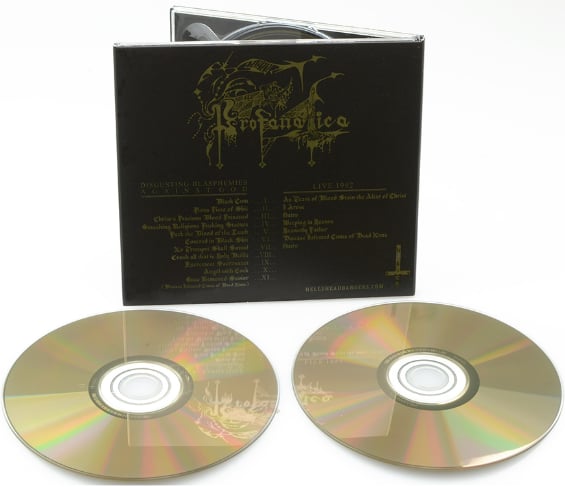 PROFANATICA - DISGUSTING BLASPHEMIES AGAINST GOD ( 2 CD DIGIPAK )