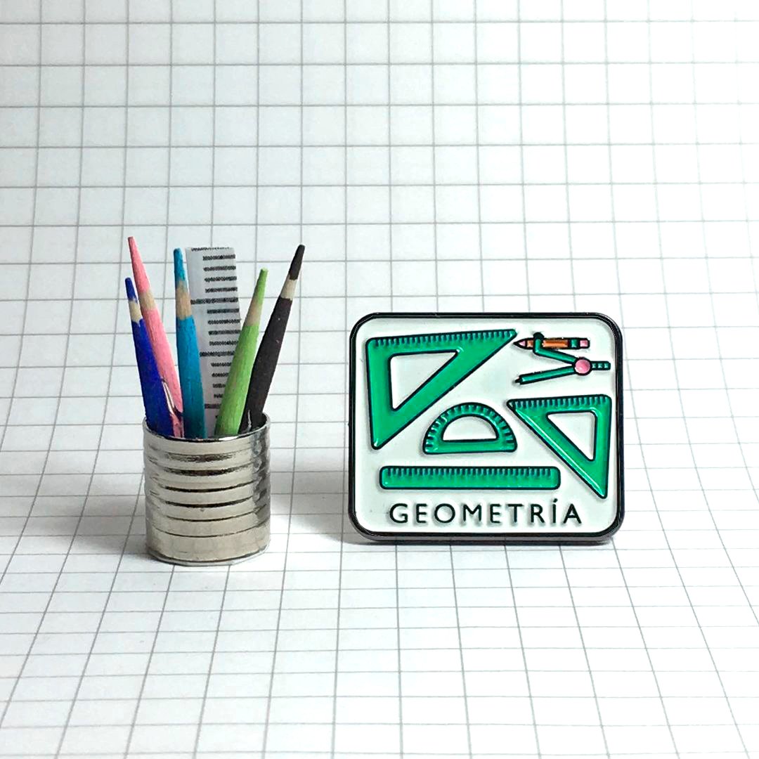 Image of Pin Geometría