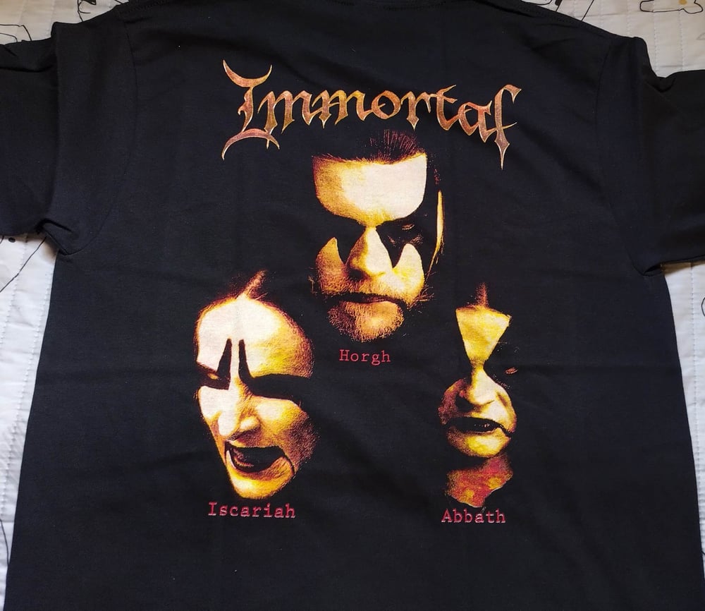 Immortal Damned in black T-SHIRT