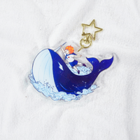 Genshin Impact Childe Whale Charm