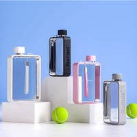 MoChic Flat Water Bottle Travel Flask Portable Travel Mug 