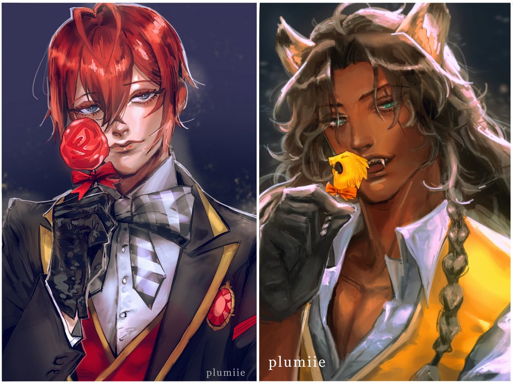 Mini Print - Lolipop - Riddle, Leona, Vil