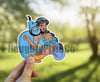 Sexy Jasmine and Genie Sticker 