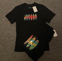 Image 1 of Nike Jordan Tee/Short Set (Black)
