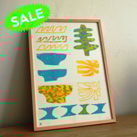 Image 2 of Nasi bowls and pizza plates TRIPTYCH
