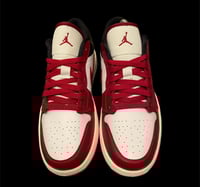 Image 2 of Nike Jordan 1 Low (Red/White/Black)