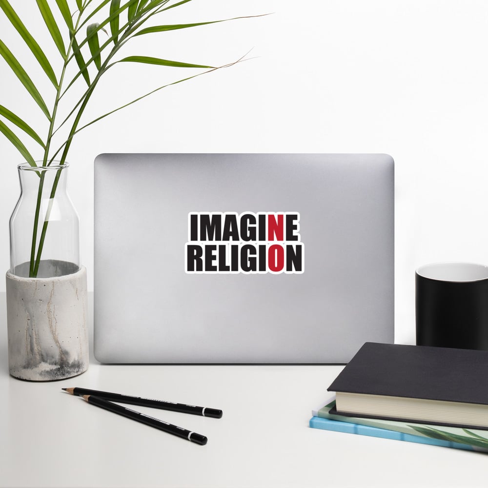 Imagine sticker