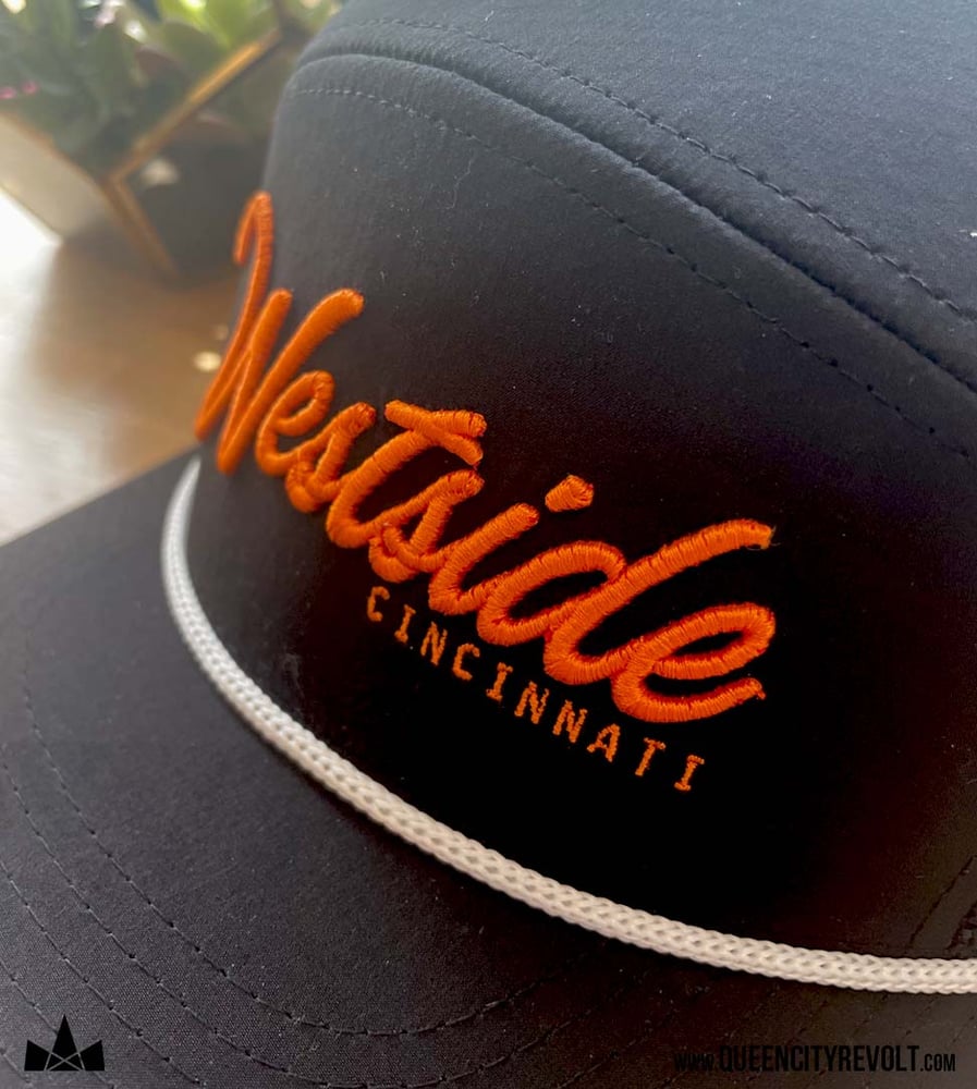 Image of Westside Hat, Orange/Black