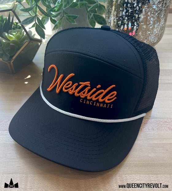 Image of Westside Hat, Orange/Black