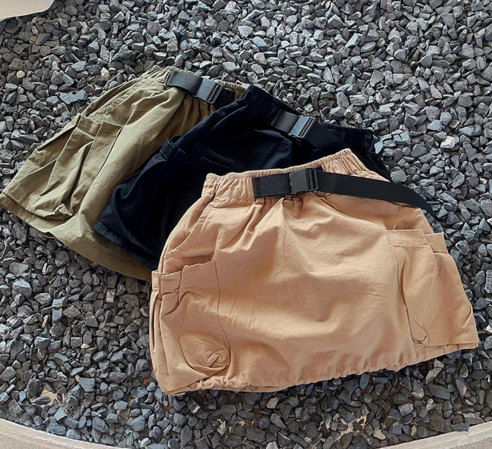Image of Cargo Pocket Skirt