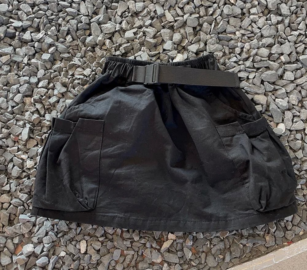 Image of Cargo Pocket Skirt