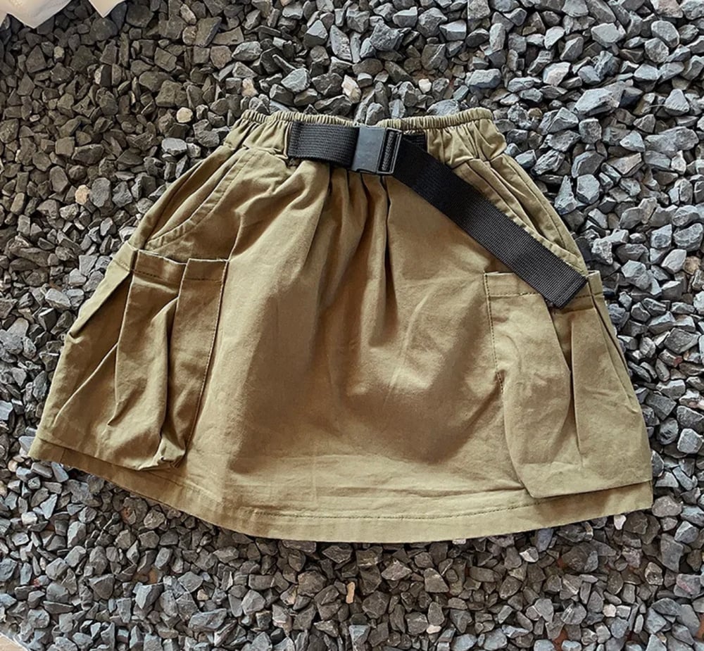 Image of Cargo Pocket Skirt