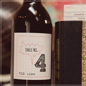 Image of Wine Label Table No.