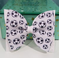 Soccer Hairbow