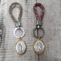 Our Lady of Guadalupe Pendant Keychain