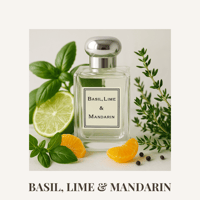 Image 1 of BASIL, LIME & MANDARIN