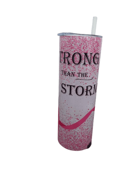 Personalized Tumbler with Handle