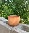 burnt orange mug
