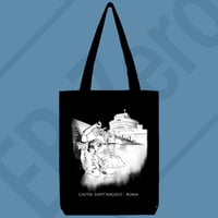Image 1 of Tote Bag Canvas - Castel Sant'Angelo (NSL048)