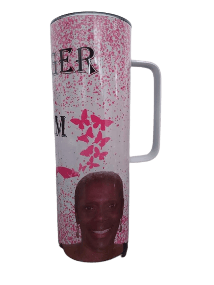 Personalized Tumbler with Handle